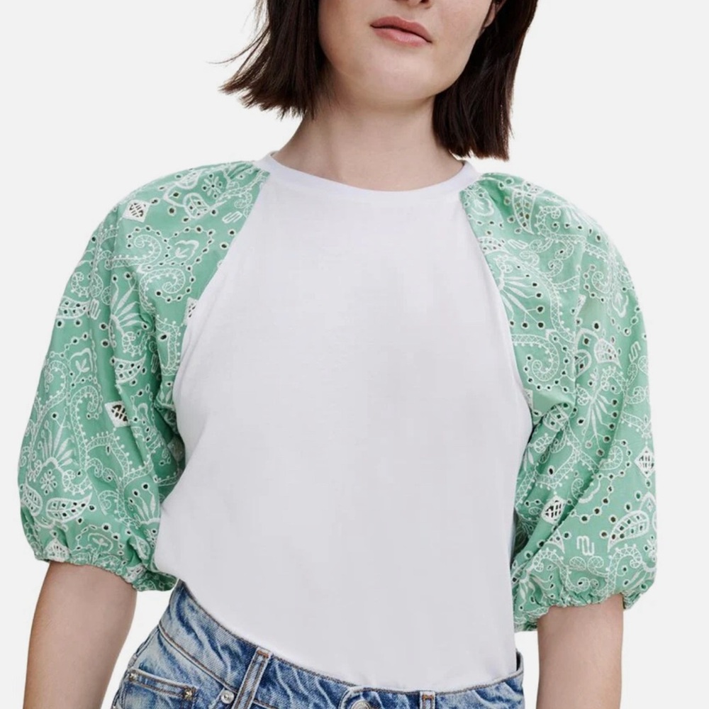 Maje Short Sleeve Tee Shirt